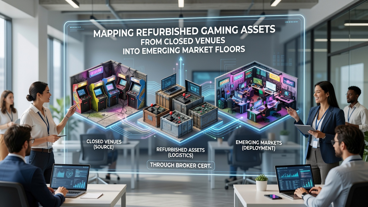 Beispielhafte Mapping-Prozesse für refurbished Gaming-Equipment in globalen Märkten